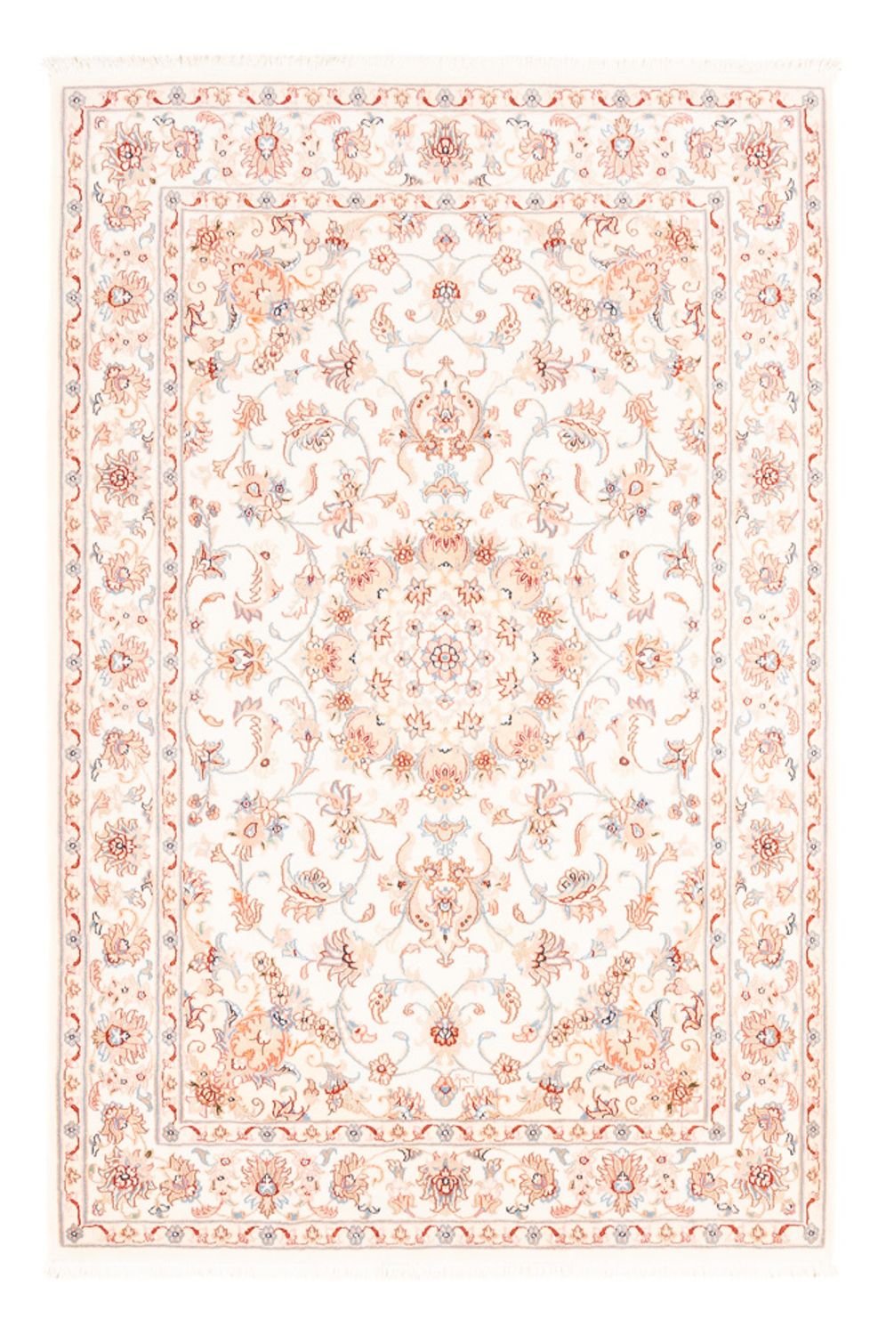 Perzisch tapijt - Tabriz - 178 x 119 cm - crème