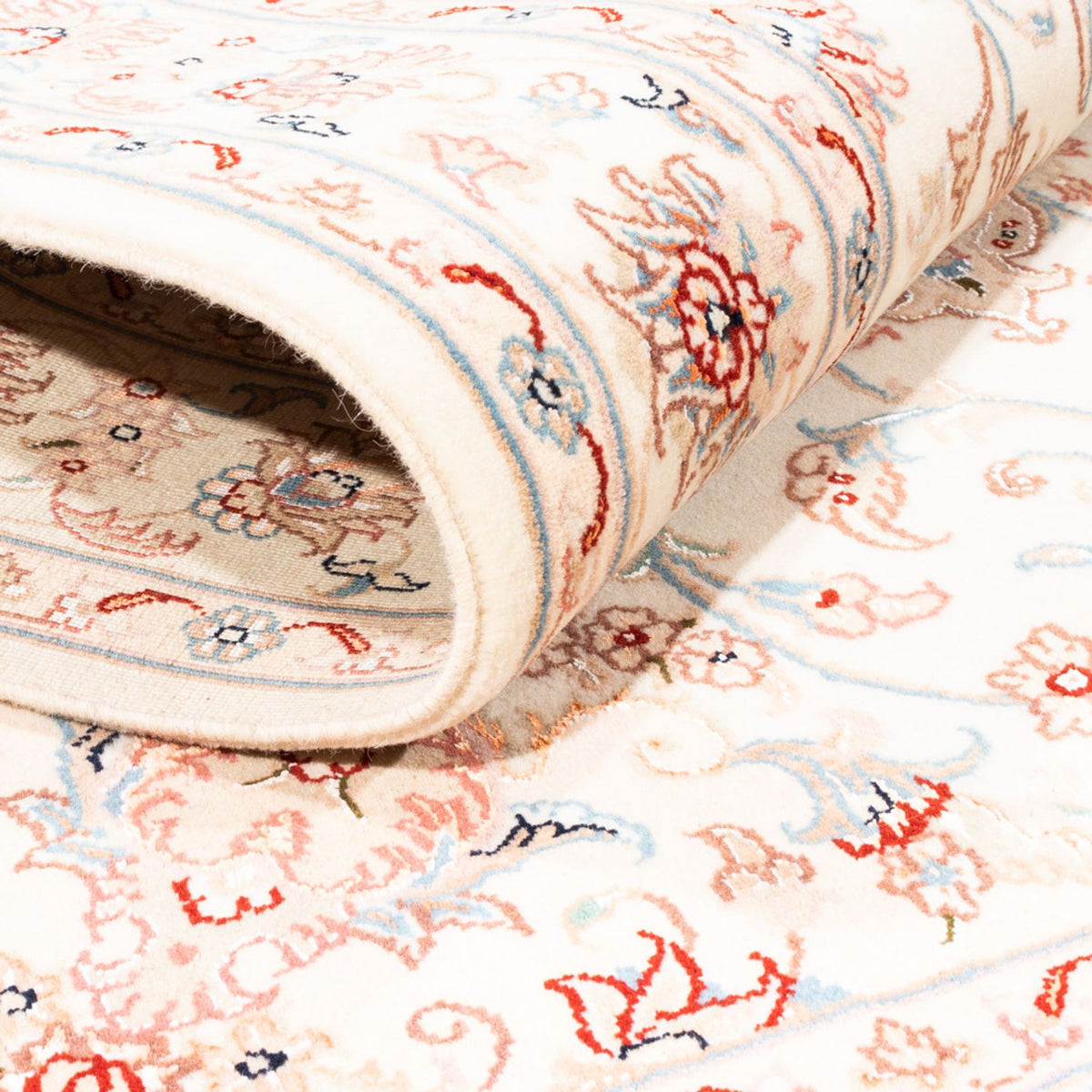 Perzisch tapijt - Tabriz - 178 x 119 cm - crème