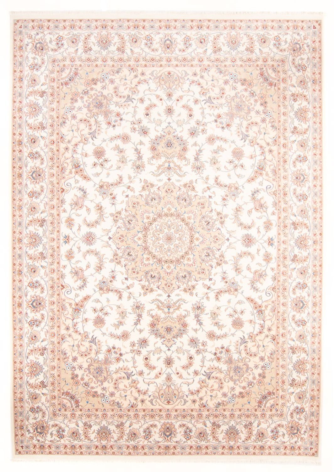 Perzisch tapijt - Tabriz - Royal - 345 x 247 cm - crème