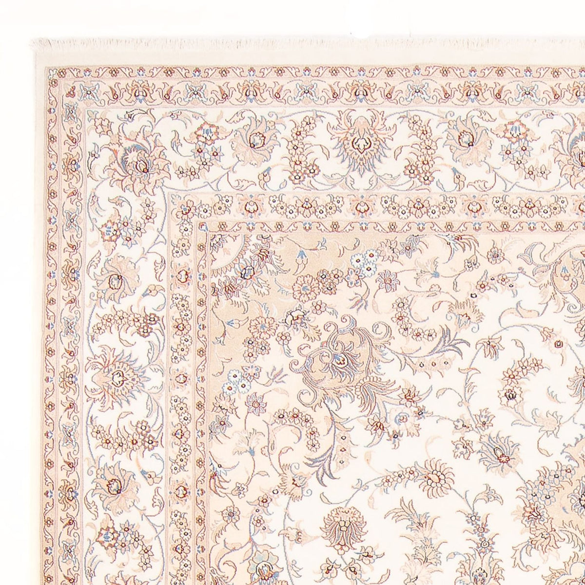 Perzisch tapijt - Tabriz - Royal - 345 x 247 cm - crème