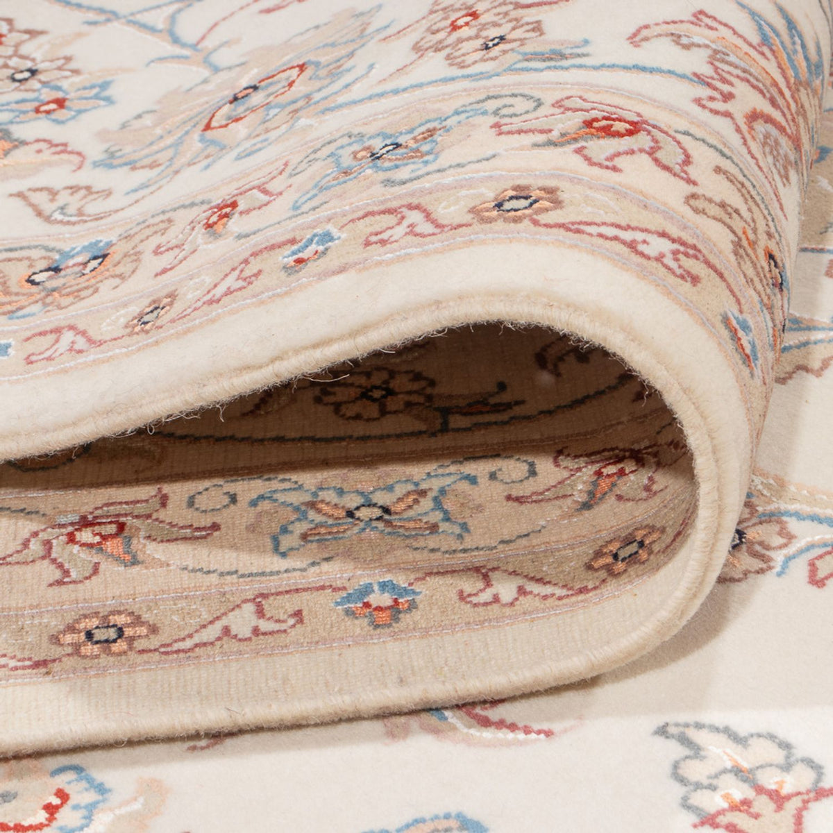 Perzisch tapijt - Tabriz - Royal - 345 x 247 cm - crème