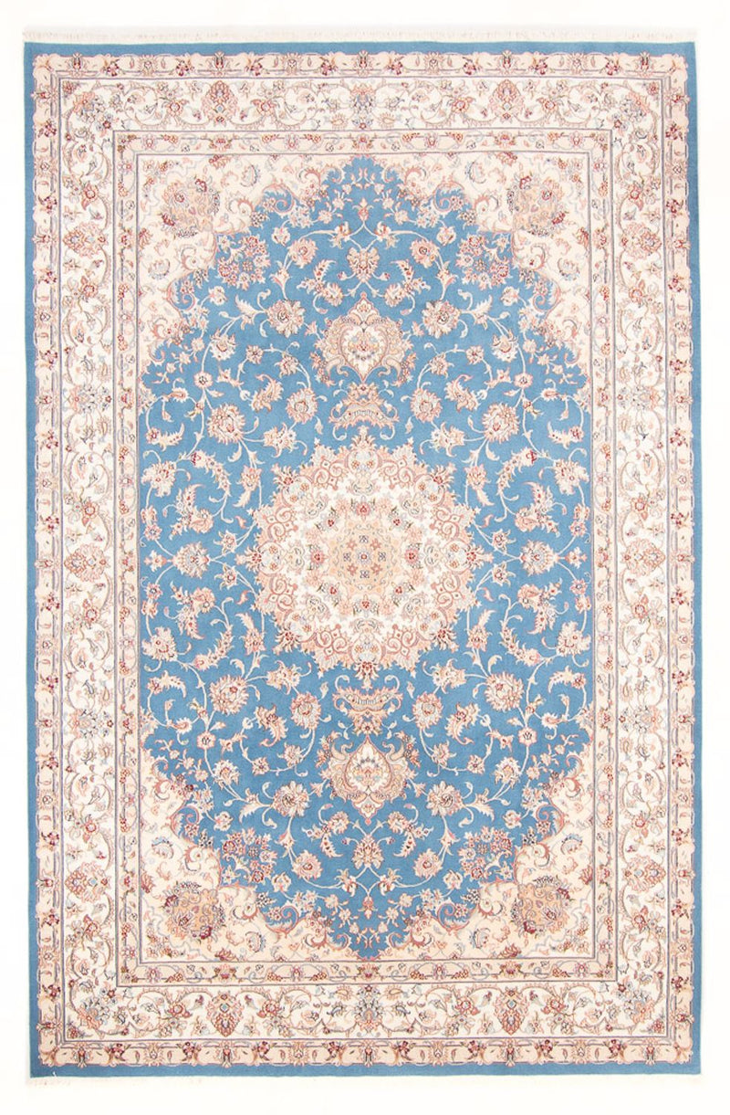 Perzisch tapijt - Tabriz - Royal - 300 x 200 cm - lichtblauw