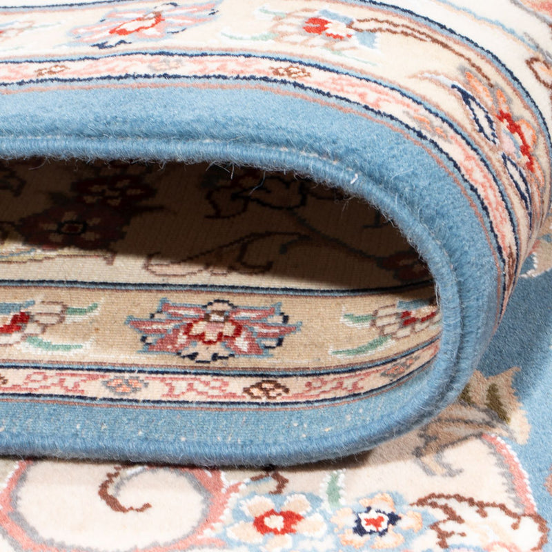 Perzisch tapijt - Tabriz - Royal - 251 x 200 cm - lichtblauw