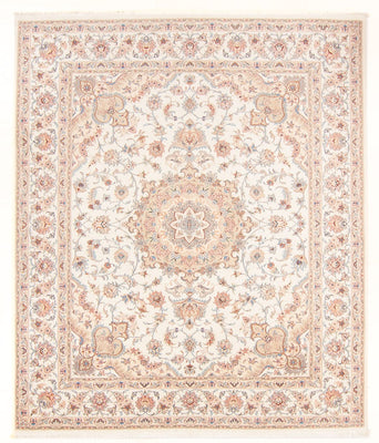 Perzisch tapijt - Tabriz - Royal - 243 x 198 cm - crème