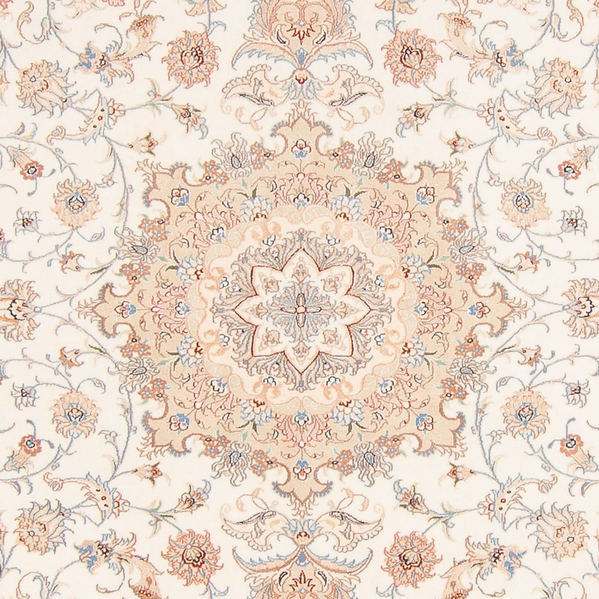 Perzisch tapijt - Tabriz - Royal - 243 x 198 cm - crème