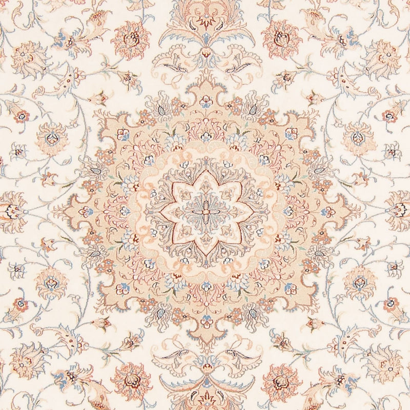 Perzisch tapijt - Tabriz - Royal - 243 x 198 cm - crème