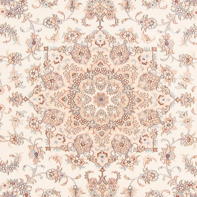 Perzisch tapijt - Tabriz - Royal vierkant  - 208 x 197 cm - crème