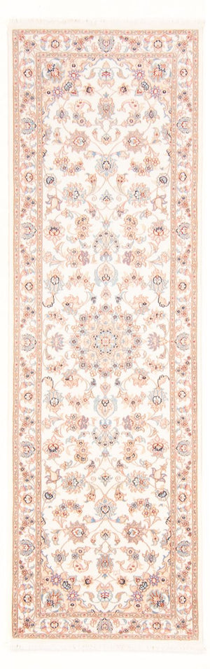 Loper Perzisch tapijt - Tabriz - Royal - 254 x 81 cm - crème