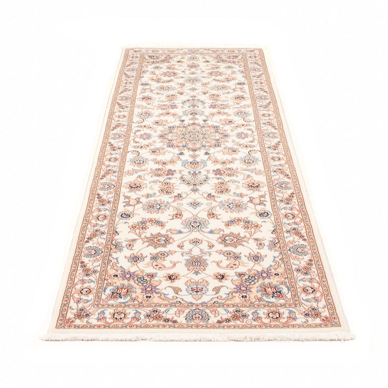 Loper Perzisch tapijt - Tabriz - Royal - 254 x 81 cm - crème
