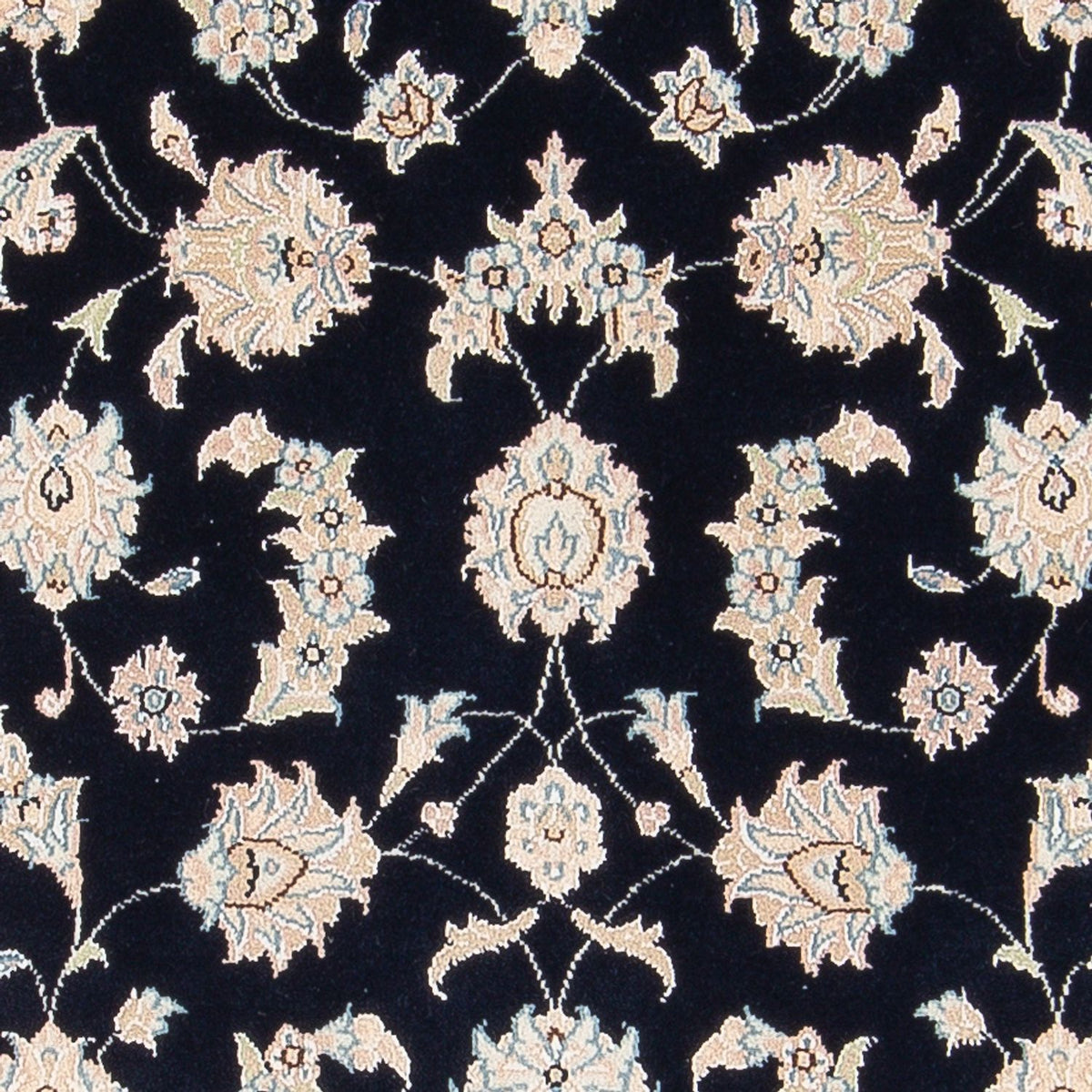 Perzisch tapijt - Nain - Premium - 148 x 74 cm - donkerblauw