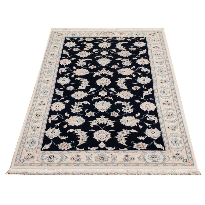 Perzisch tapijt - Nain - Premium - 148 x 74 cm - donkerblauw
