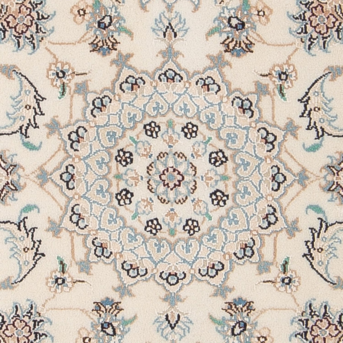 Perzisch tapijt - Nain - Premium - 120 x 80 cm - crème