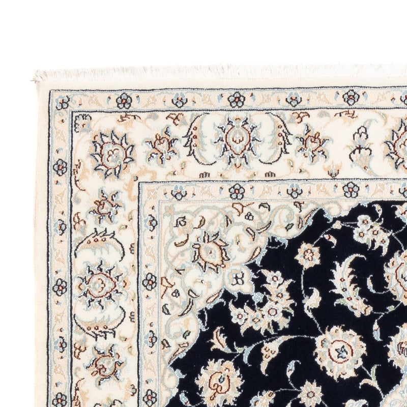 Perzisch tapijt - Nain - Premium - 176 x 119 cm - donkerblauw