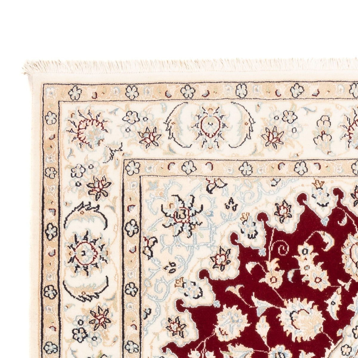 Perzisch tapijt - Nain - Premium - 178 x 122 cm - rood