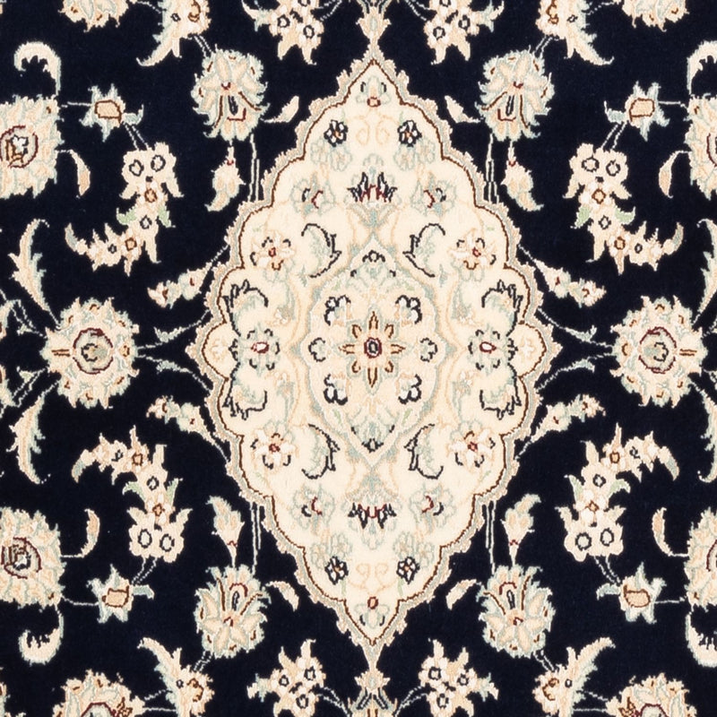 Perzisch tapijt - Nain - Premium - 158 x 105 cm - donkerblauw