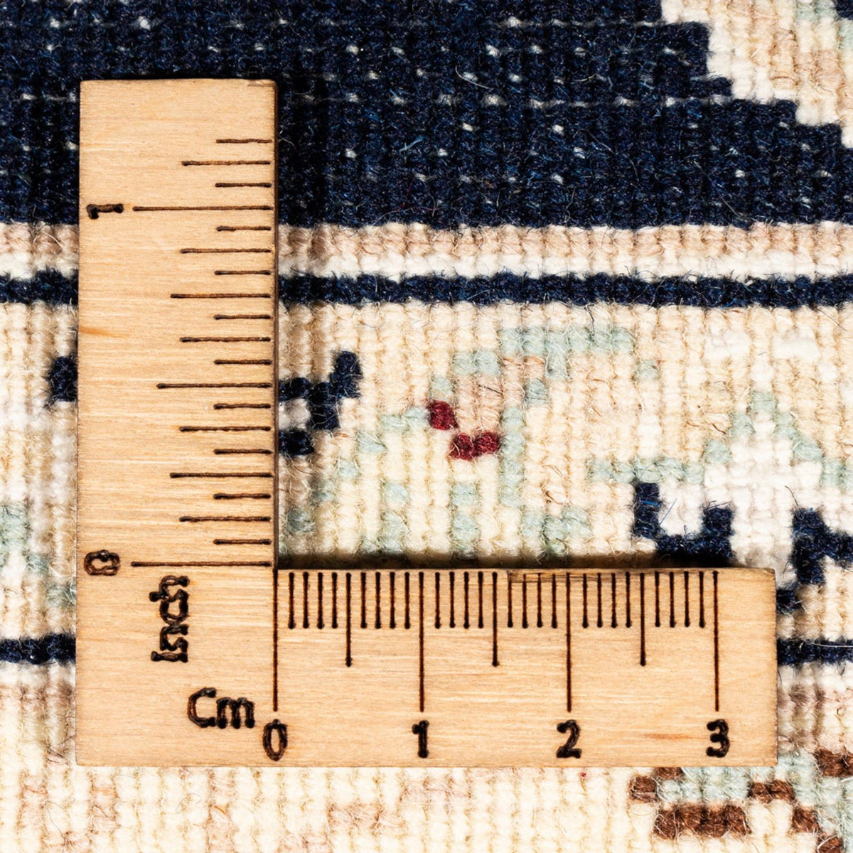 Perzisch tapijt - Nain - Premium - 158 x 105 cm - donkerblauw