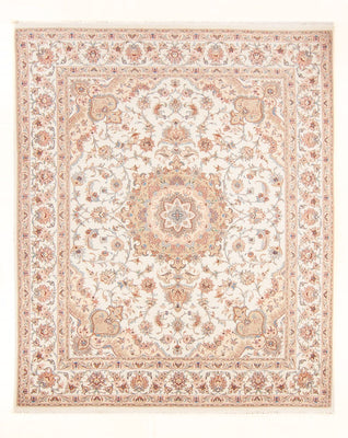 Perzisch tapijt - Tabriz - Royal - 252 x 200 cm - crème