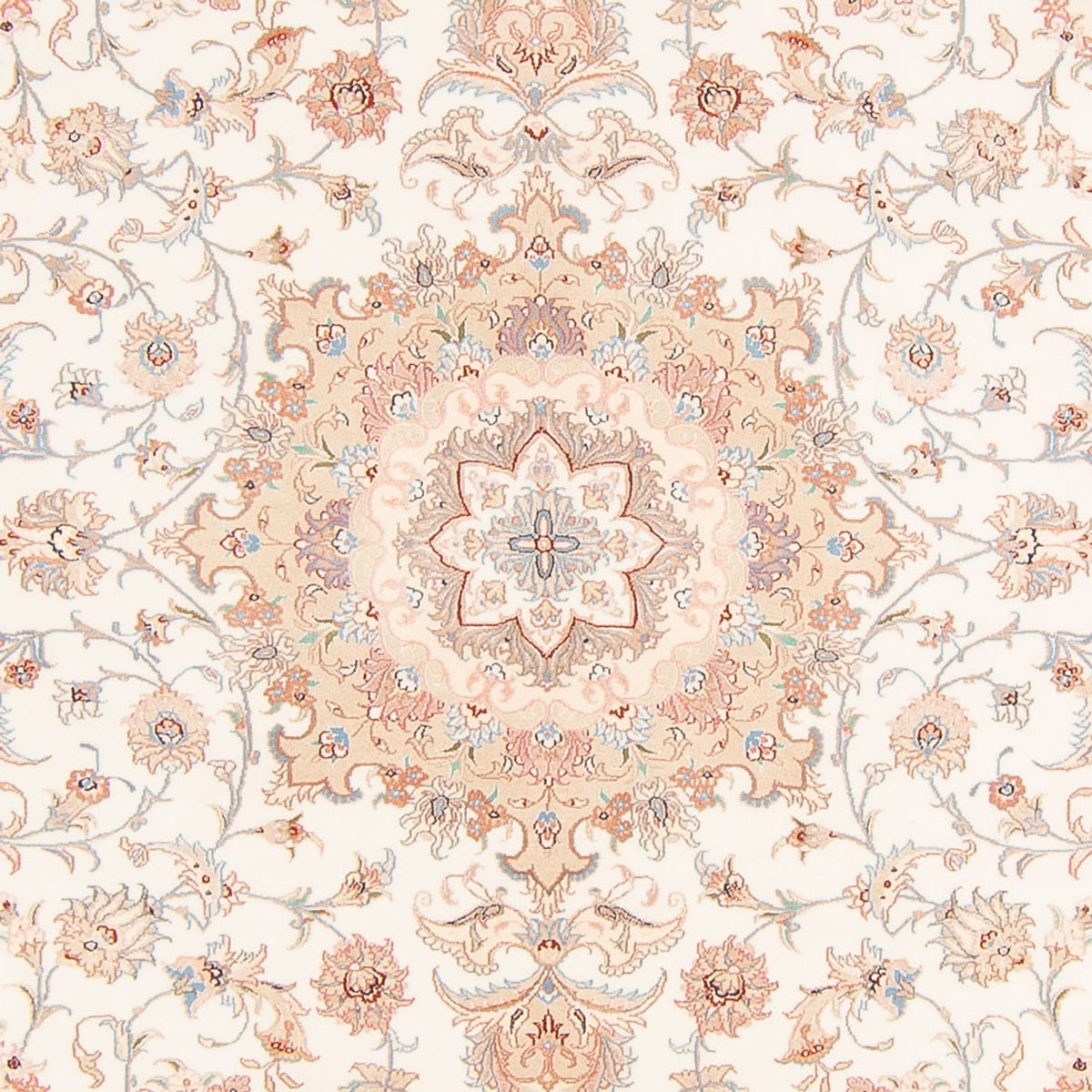 Perzisch tapijt - Tabriz - Royal - 252 x 200 cm - crème