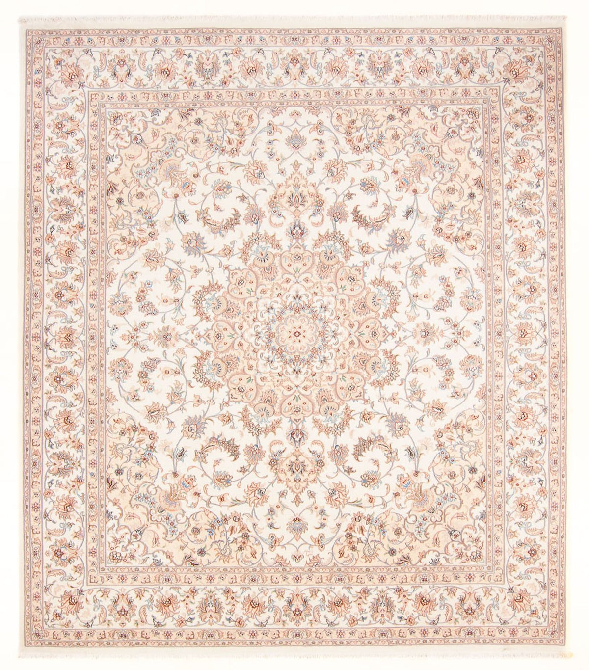 Perzisch tapijt - Tabriz - Royal - 260 x 226 cm - crème