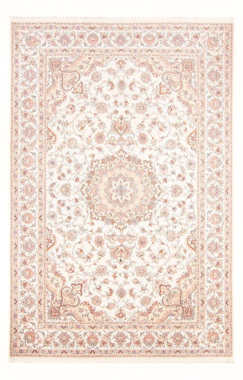 Perzisch tapijt - Tabriz - Royal - 305 x 198 cm - crème
