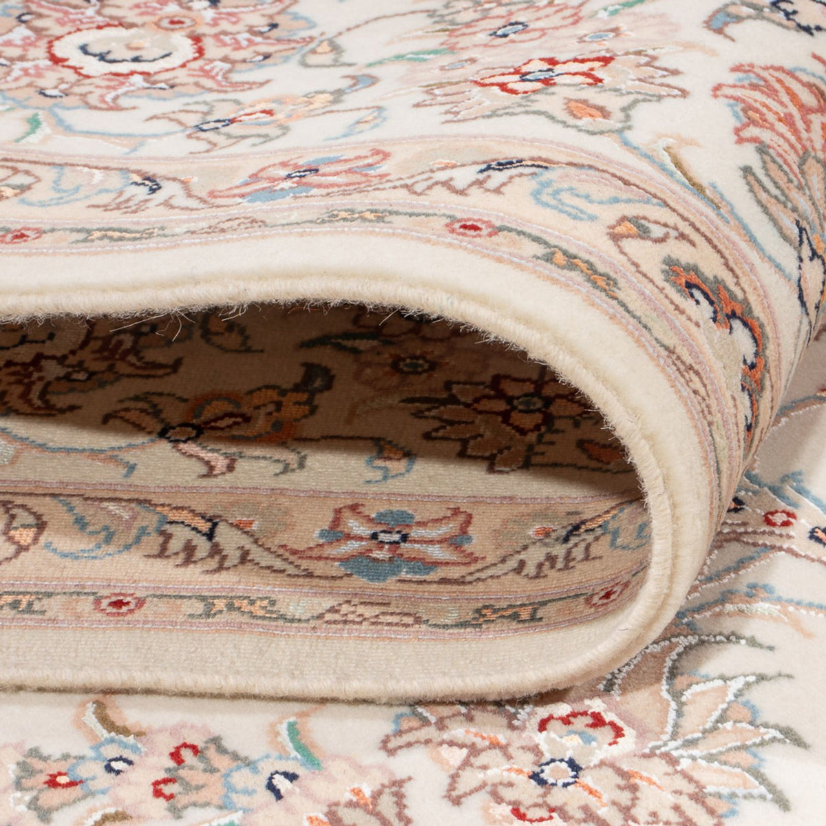 Perzisch tapijt - Tabriz - Royal - 305 x 198 cm - crème