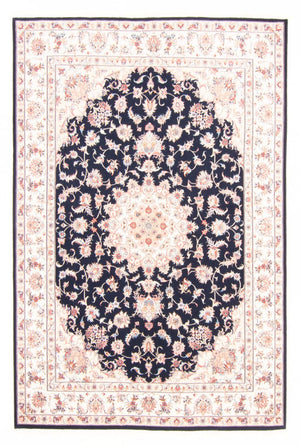 Perzisch tapijt - Tabriz - Royal - 233 x 168 cm - donkerblauw