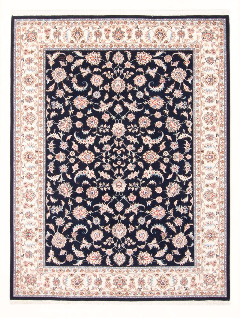 Perzisch tapijt - Tabriz - Royal - 201 x 153 cm - donkerblauw