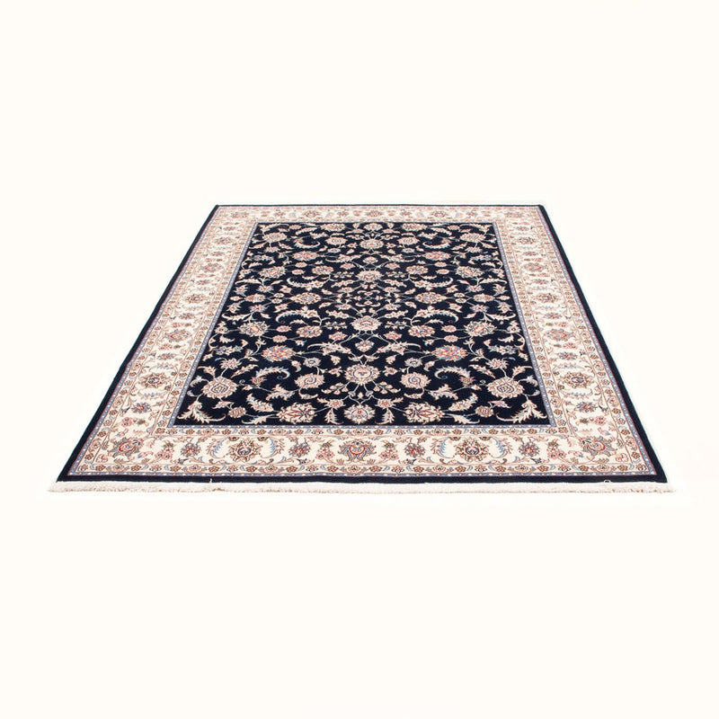Perzisch tapijt - Tabriz - Royal - 201 x 153 cm - donkerblauw