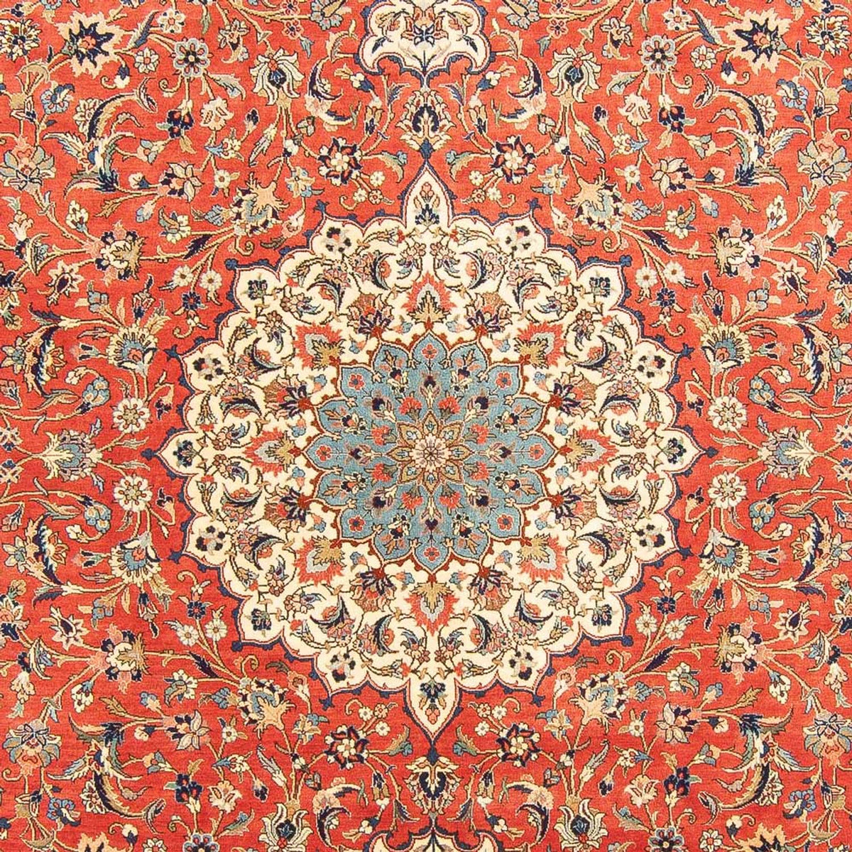 Perzisch tapijt - Ghom - 317 x 220 cm - rood