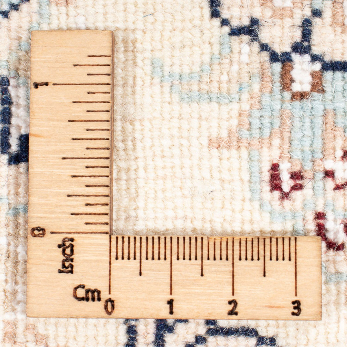 Perzisch tapijt - Nain - Koninklijk - 178 x 121 cm - crème