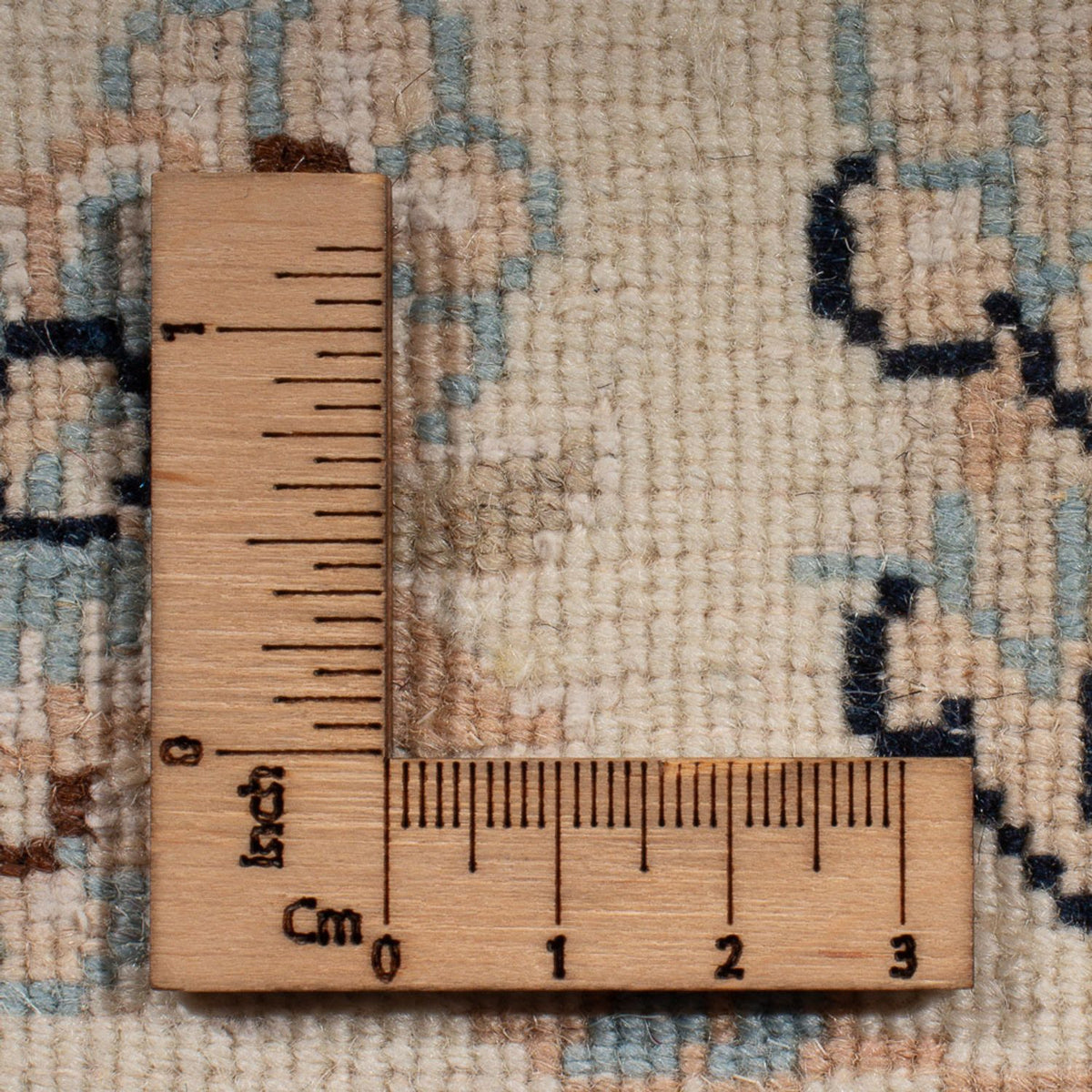 Perzisch tapijt - Nain - Premium - 132 x 74 cm - donkerblauw