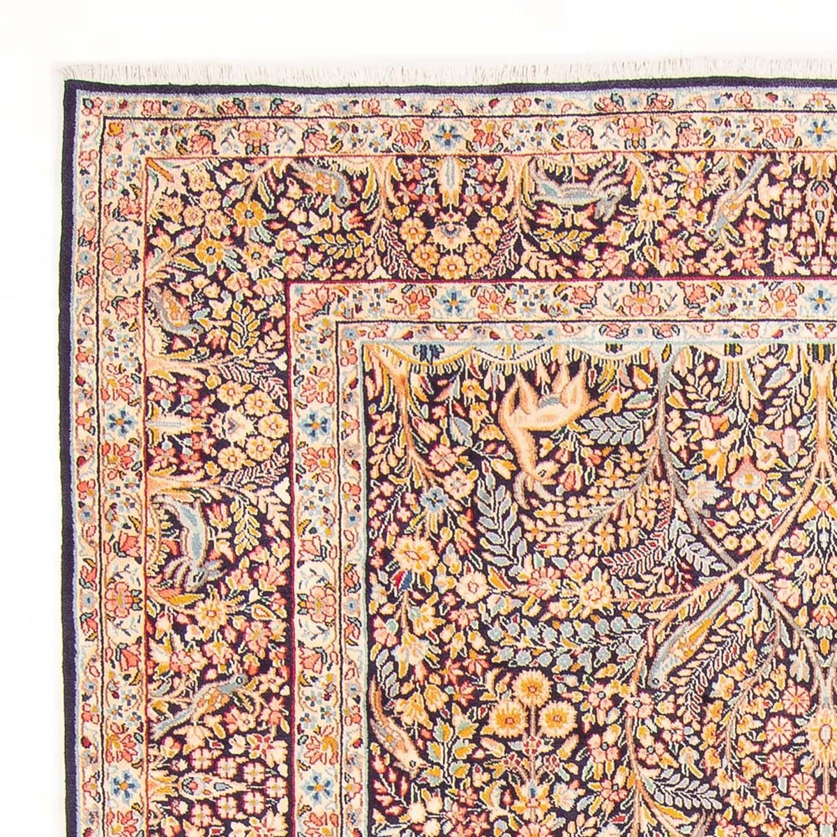 Perzisch tapijt - Klassiek - 295 x 195 cm - donkerblauw