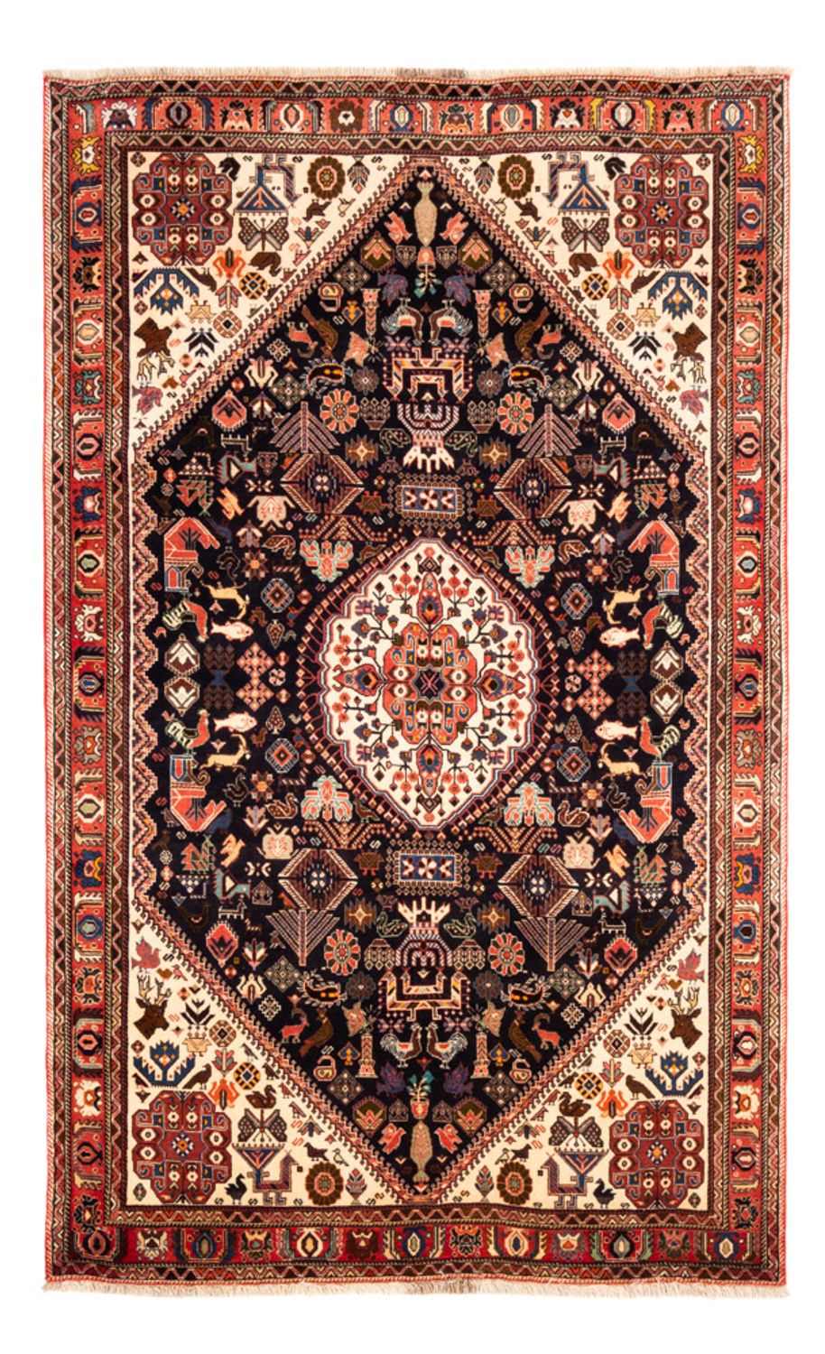 Perzisch Tapijt - Nomadisch - 252 x 155 cm - donkerblauw