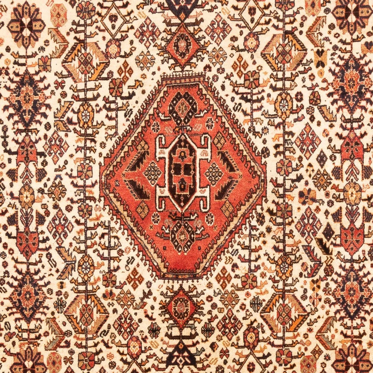 Perzisch Tapijt - Nomadisch - 252 x 156 cm - crème