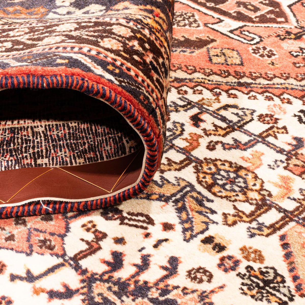 Perzisch Tapijt - Nomadisch - 252 x 156 cm - crème