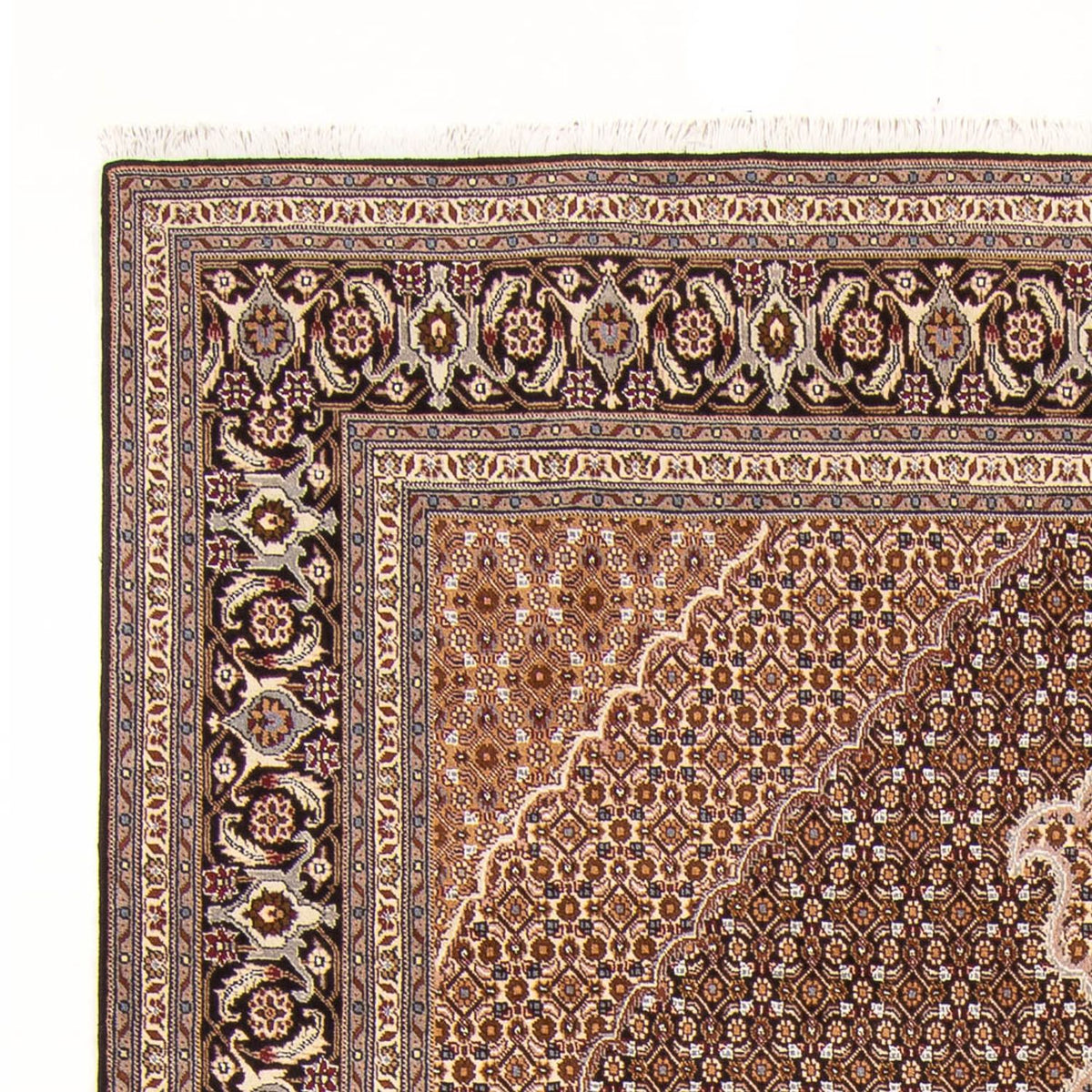 Perzisch tapijt - Tabriz - Royal - 294 x 204 cm - donkerblauw