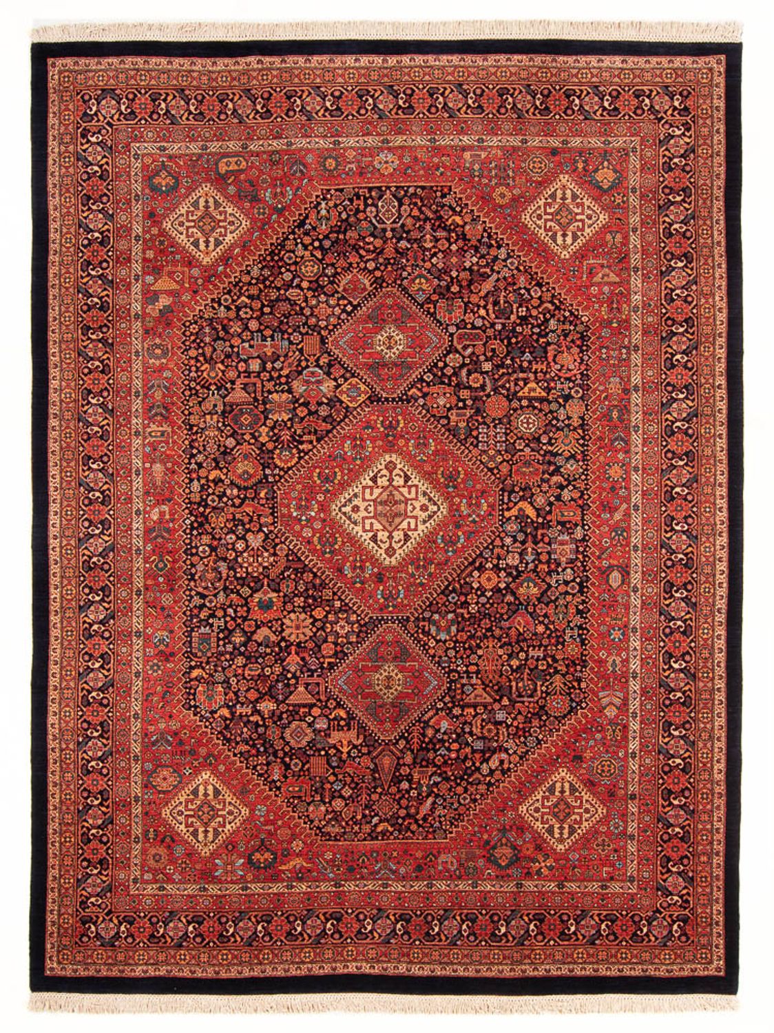 Perzisch Tapijt - Nomadisch - 295 x 213 cm - donkerblauw