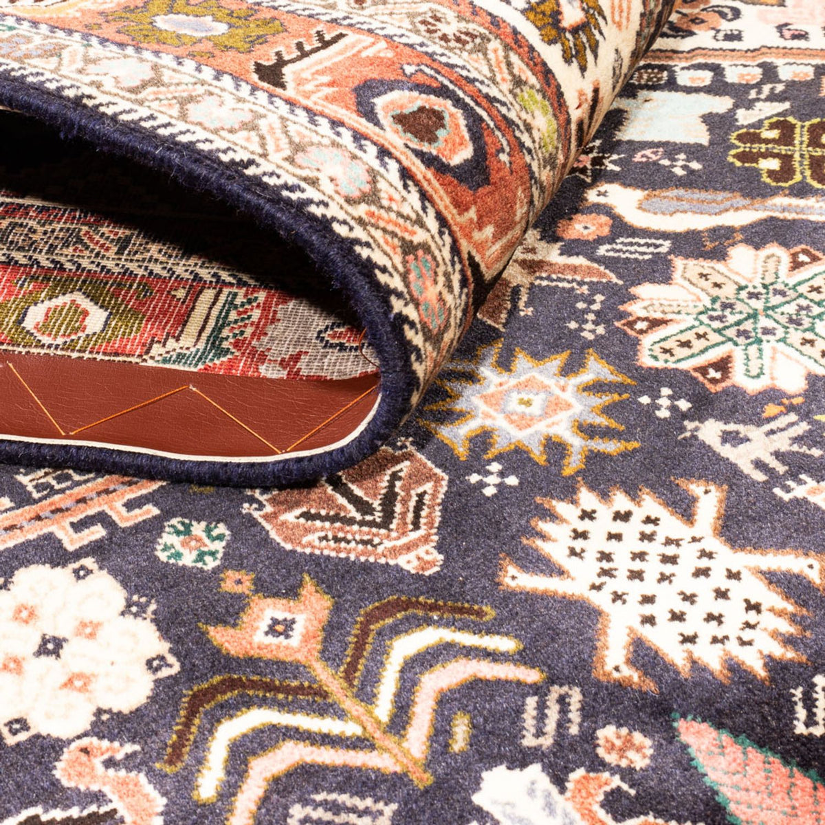 Perzisch Tapijt - Nomadisch - 257 x 157 cm - donkerblauw