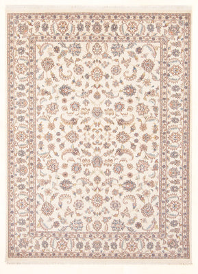 Perzisch tapijt - Tabriz - Royal - 209 x 149 cm - crème