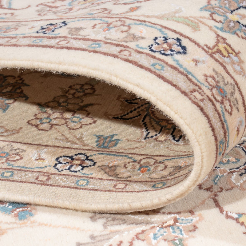 Perzisch tapijt - Tabriz - Royal - 209 x 149 cm - crème