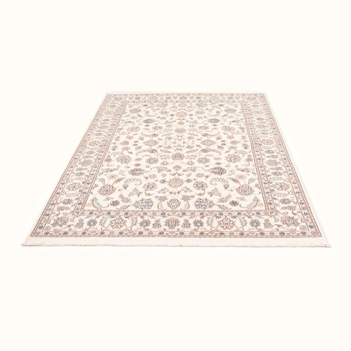 Perzisch tapijt - Tabriz - Royal - 209 x 149 cm - crème