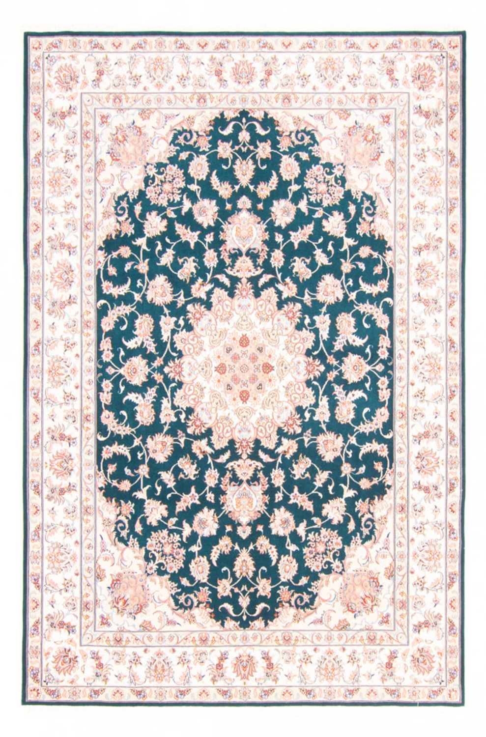 Perzisch tapijt - Tabriz - Royal - 240 x 170 cm - groen