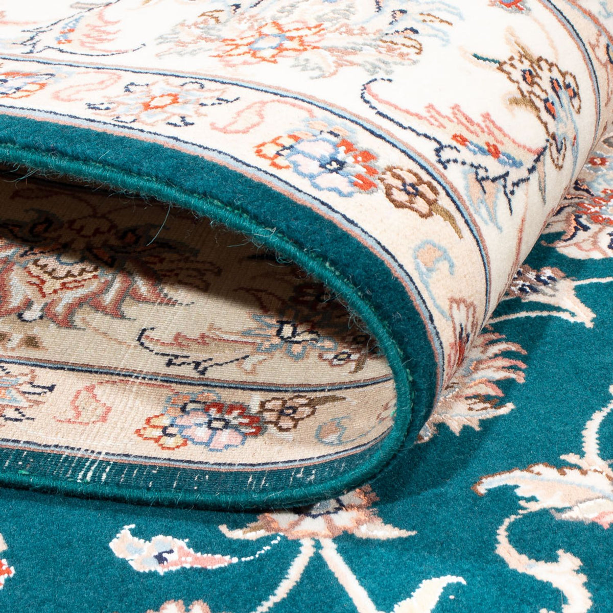 Perzisch tapijt - Tabriz - Royal - 240 x 170 cm - groen