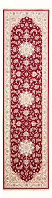 Loper Perzisch tapijt - Tabriz - Royal - 305 x 80 cm - rood