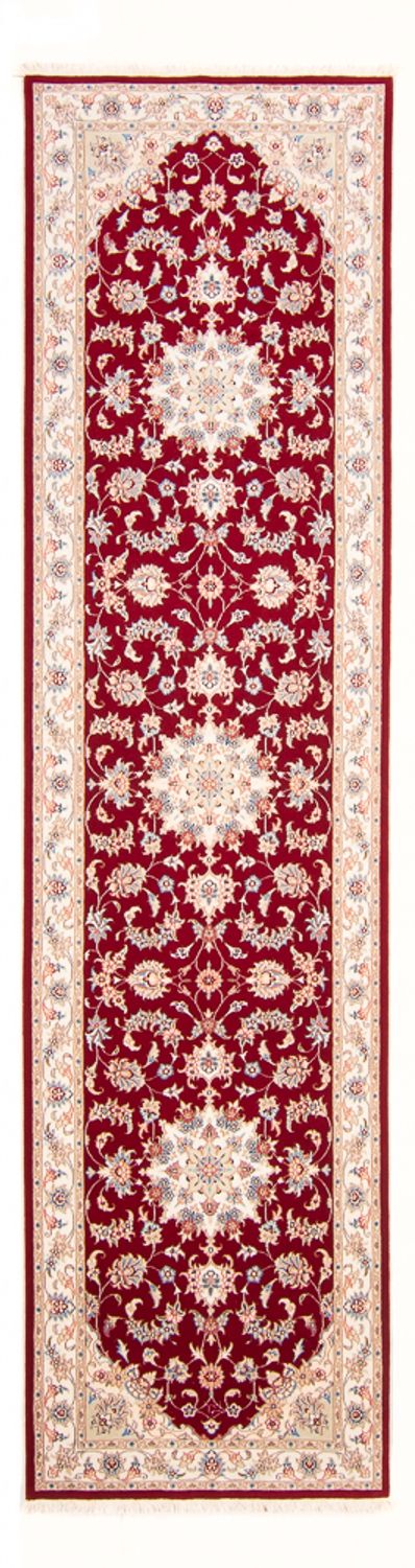 Loper Perzisch tapijt - Tabriz - Royal - 305 x 80 cm - rood