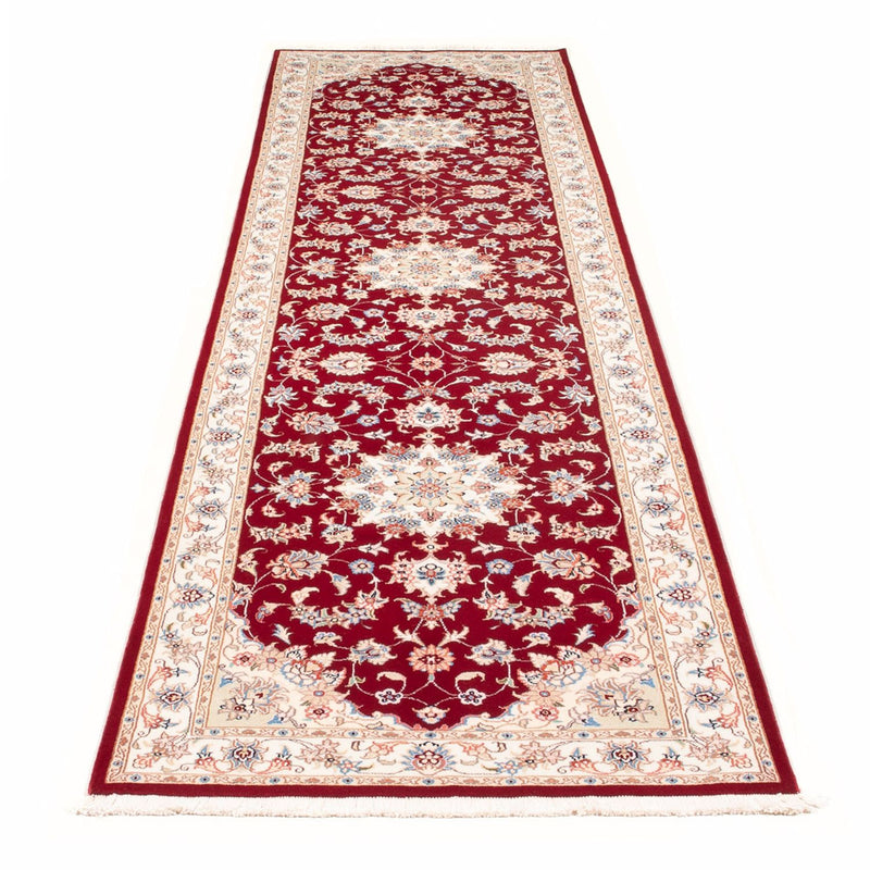Loper Perzisch tapijt - Tabriz - Royal - 305 x 80 cm - rood
