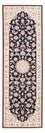 Loper Perzisch tapijt - Tabriz - Royal - 252 x 81 cm - donkerblauw