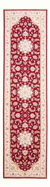 Loper Perzisch tapijt - Tabriz - Royal - 305 x 81 cm - rood