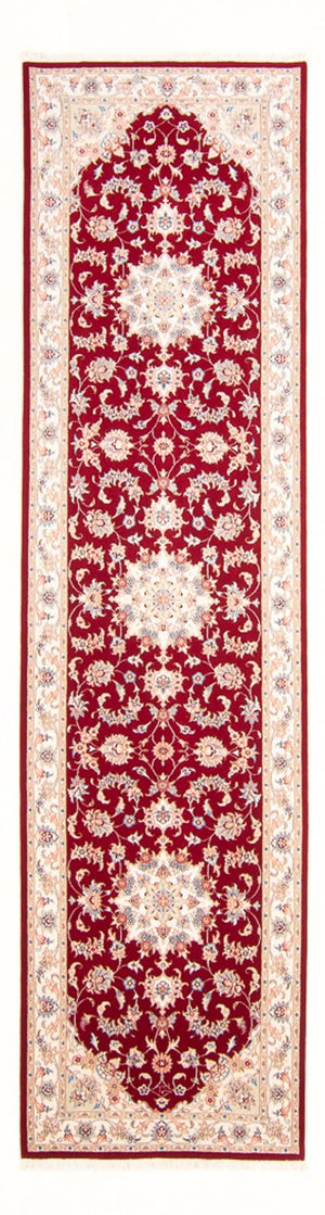 Loper Perzisch tapijt - Tabriz - Royal - 305 x 81 cm - rood