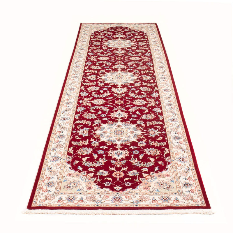 Loper Perzisch tapijt - Tabriz - Royal - 305 x 81 cm - rood